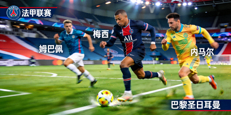 法甲联赛巴黎圣日耳曼比赛回放姆巴佩梅西内马尔精彩镜头